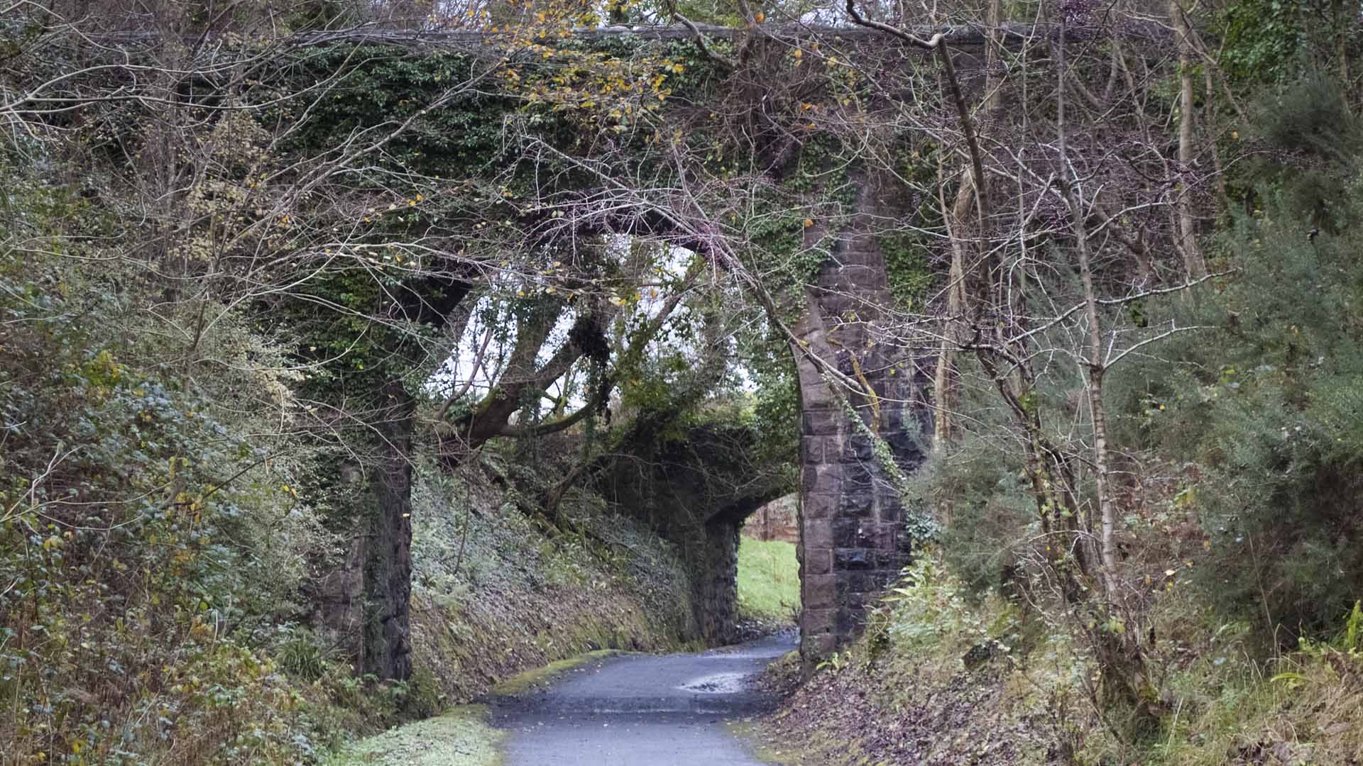 Track of the Great Western Greenway