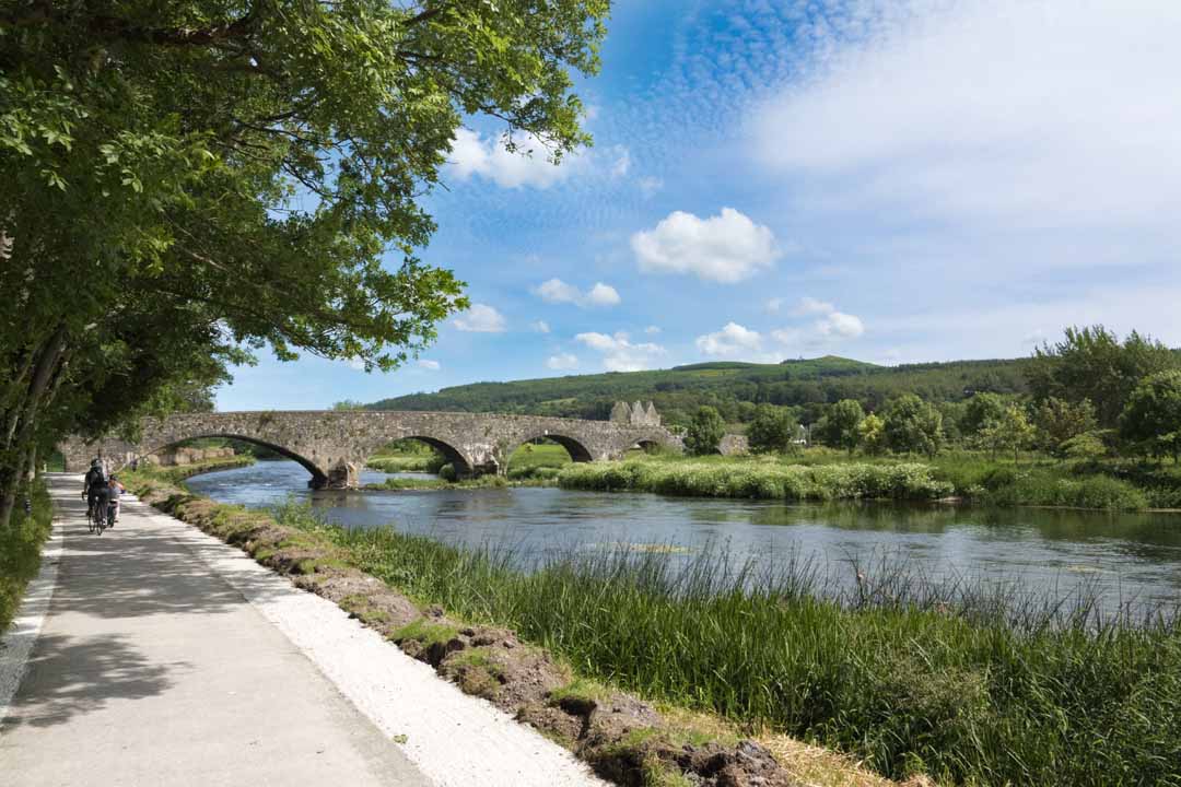 Showing towpath of Clonmel Blueway