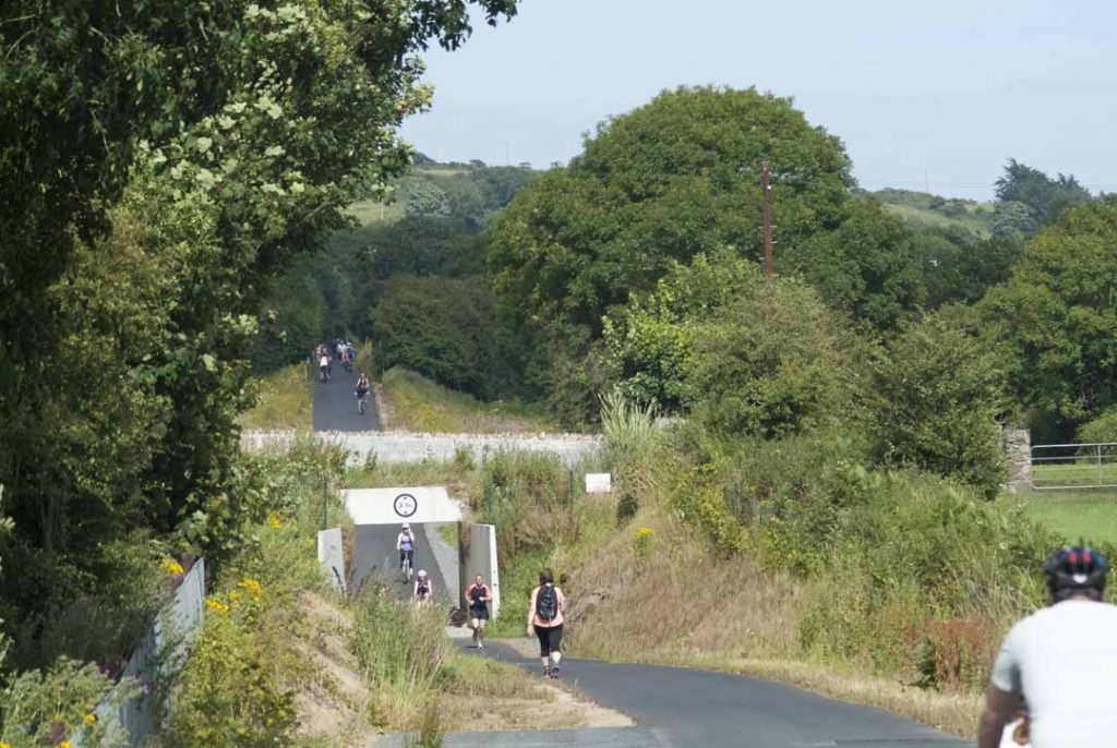Images of the Waterford Greenway from Dungarvan to Waterford.
