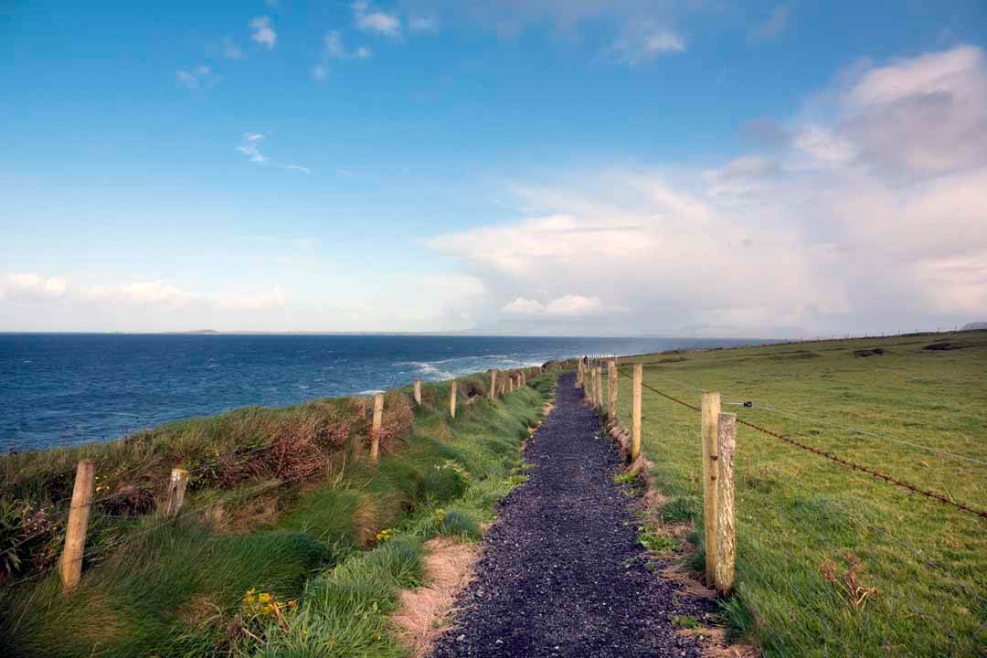 Aughris Coastal Walk Sligo Ireland.