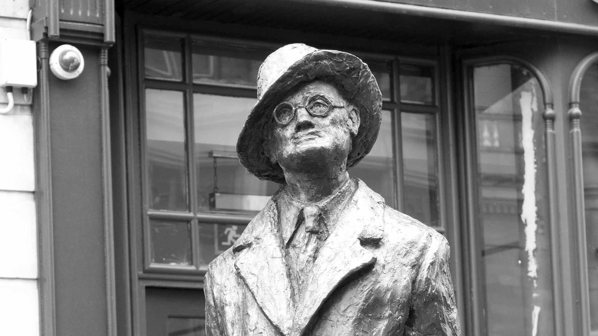 Statue of James Joyce