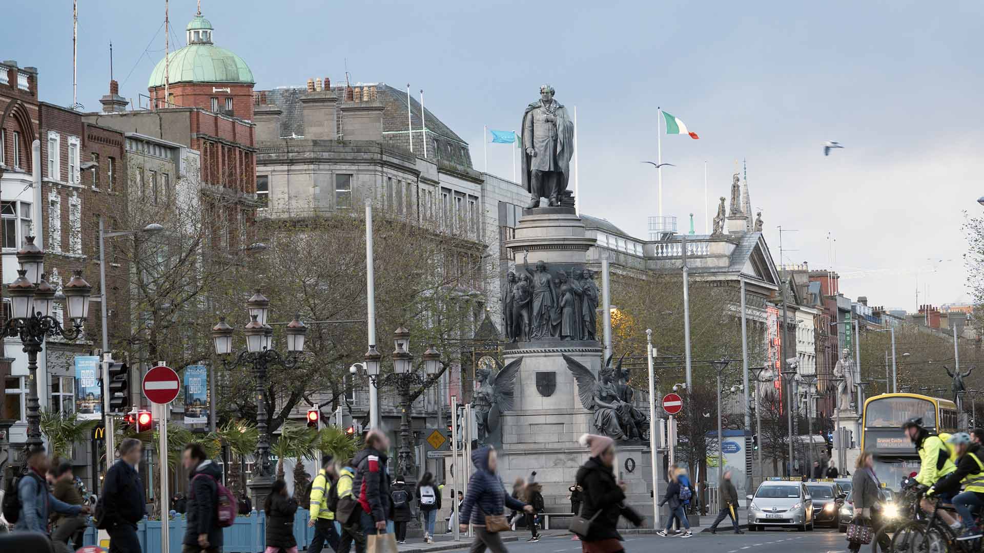 Daniel O'Connell Monument Dublin Ireland