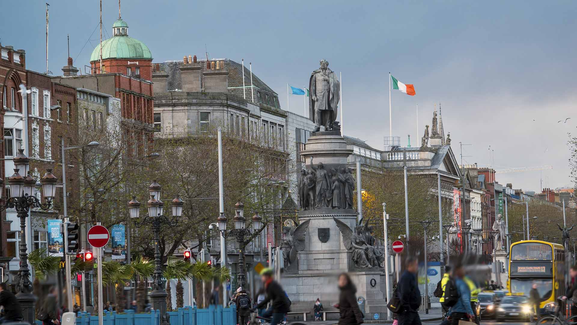 Daniel O'Connell Monument Dublin Ireland