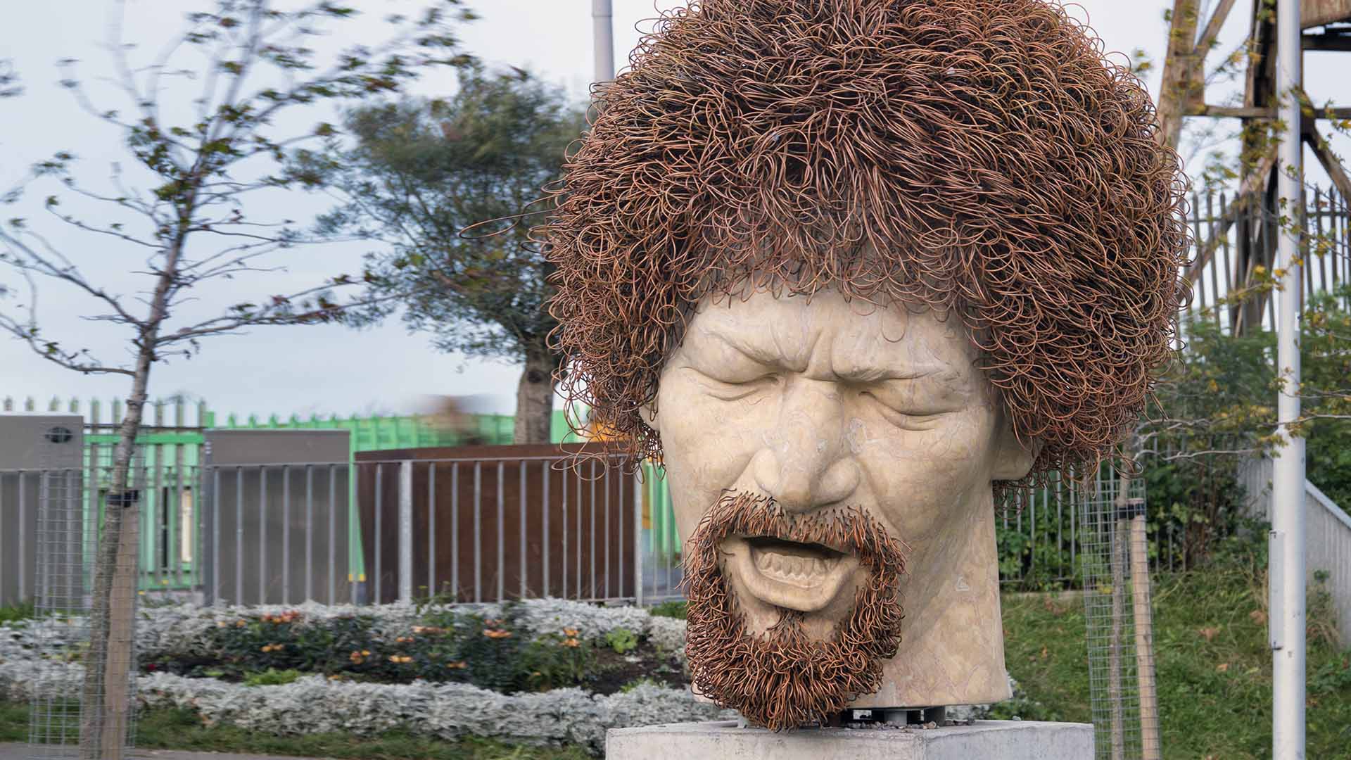 Luke Kelly Statue Sheriff Street