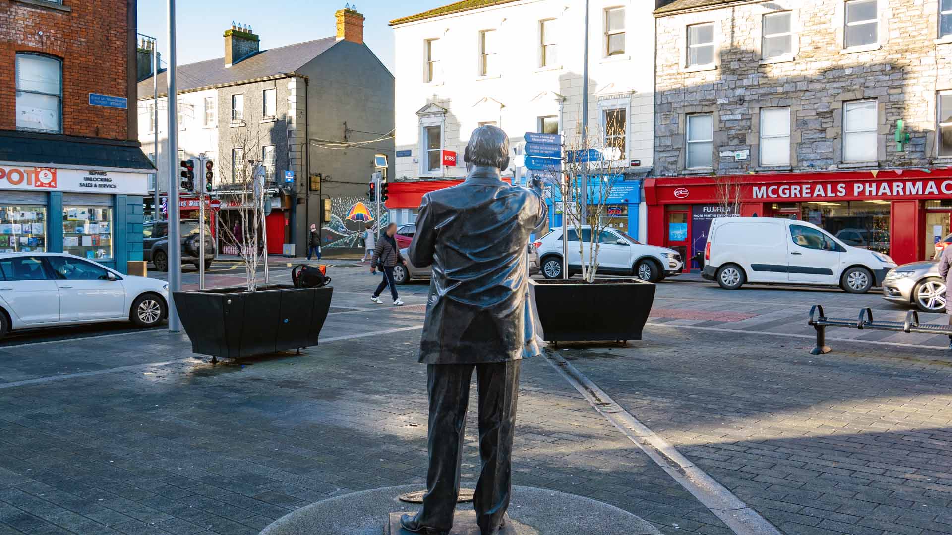 Joe Dolan (1939-2007) Statue Mullingar