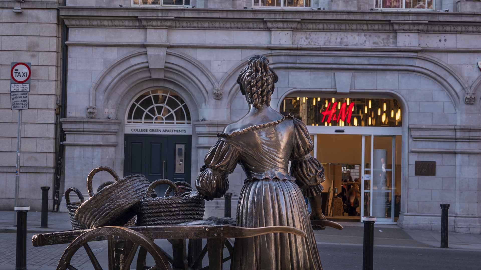 Molly Malone Crying, 'Cockles and mussels, alive, alive, oh.'"