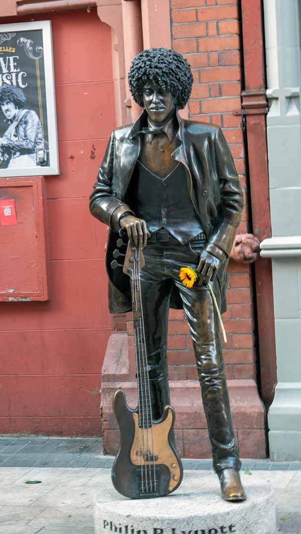 Phil Lynott statue Harry Street