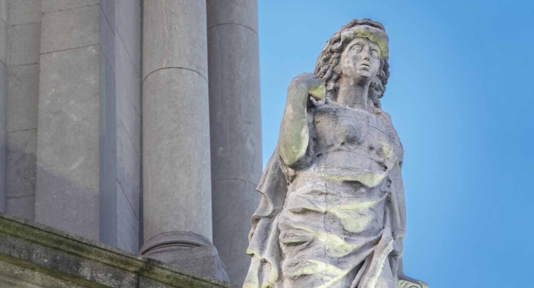 The Custom House in Dublin Ireland