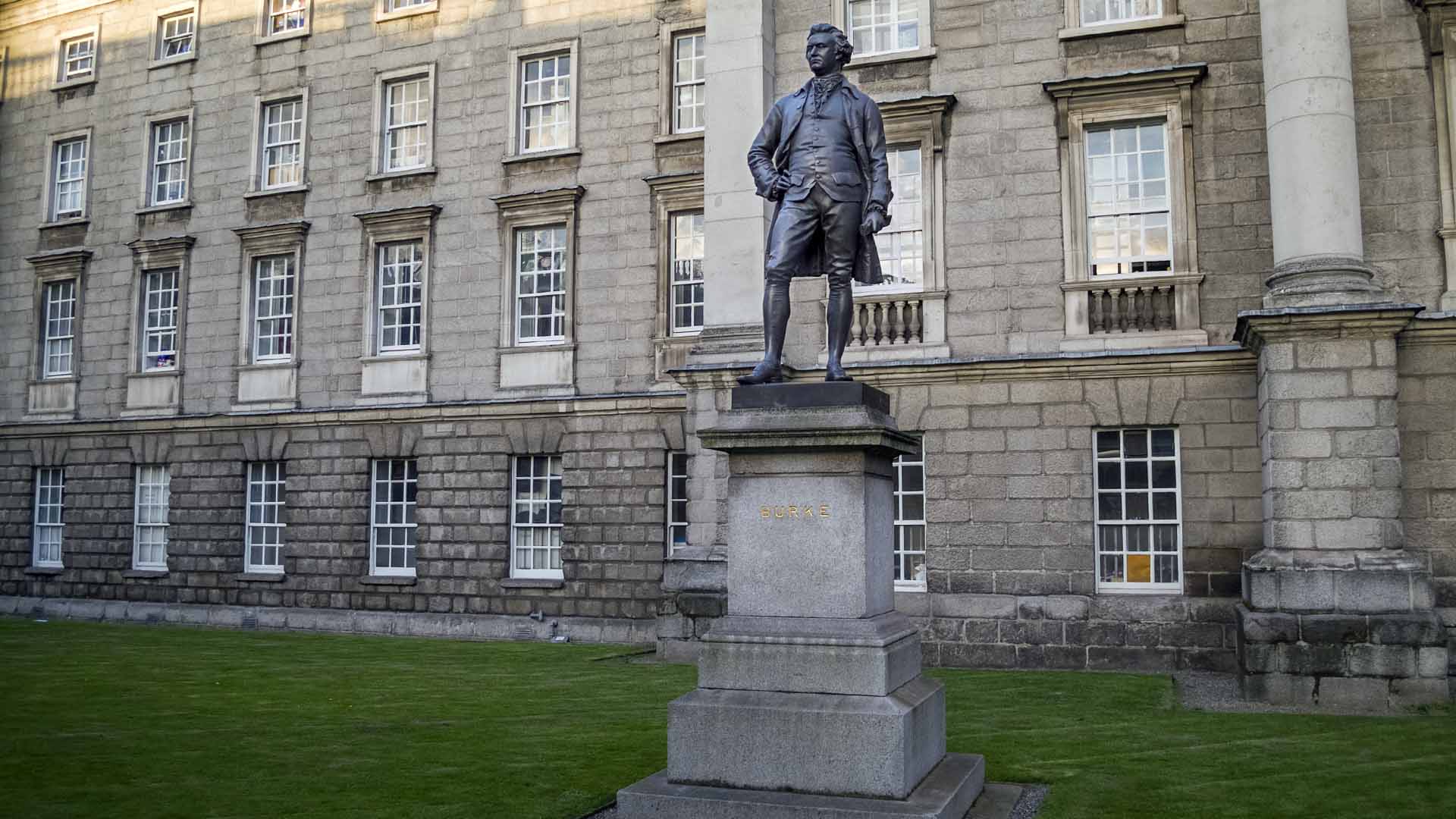 Edmond Burke Statue Dublin