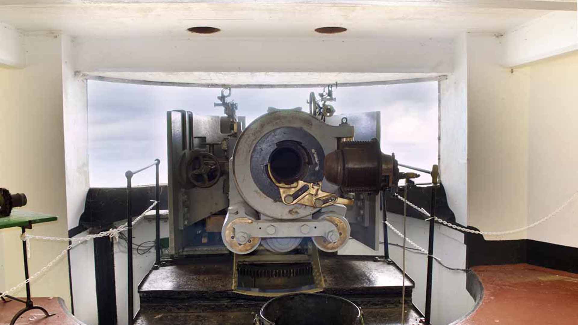 Military Gun on Spike Island Co Cork Ireland