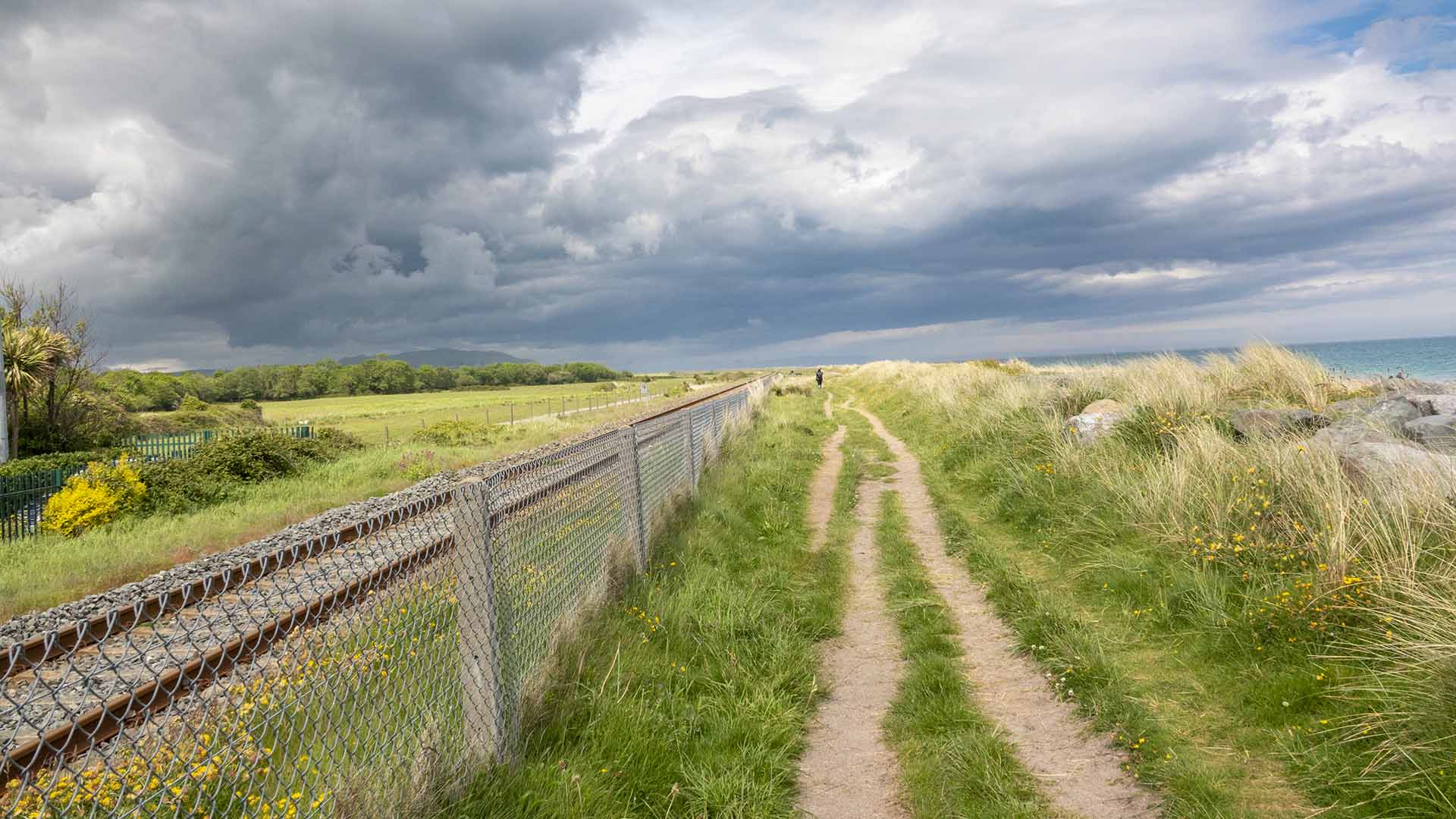 Kilcoole to Greystones coast walk Wicklow