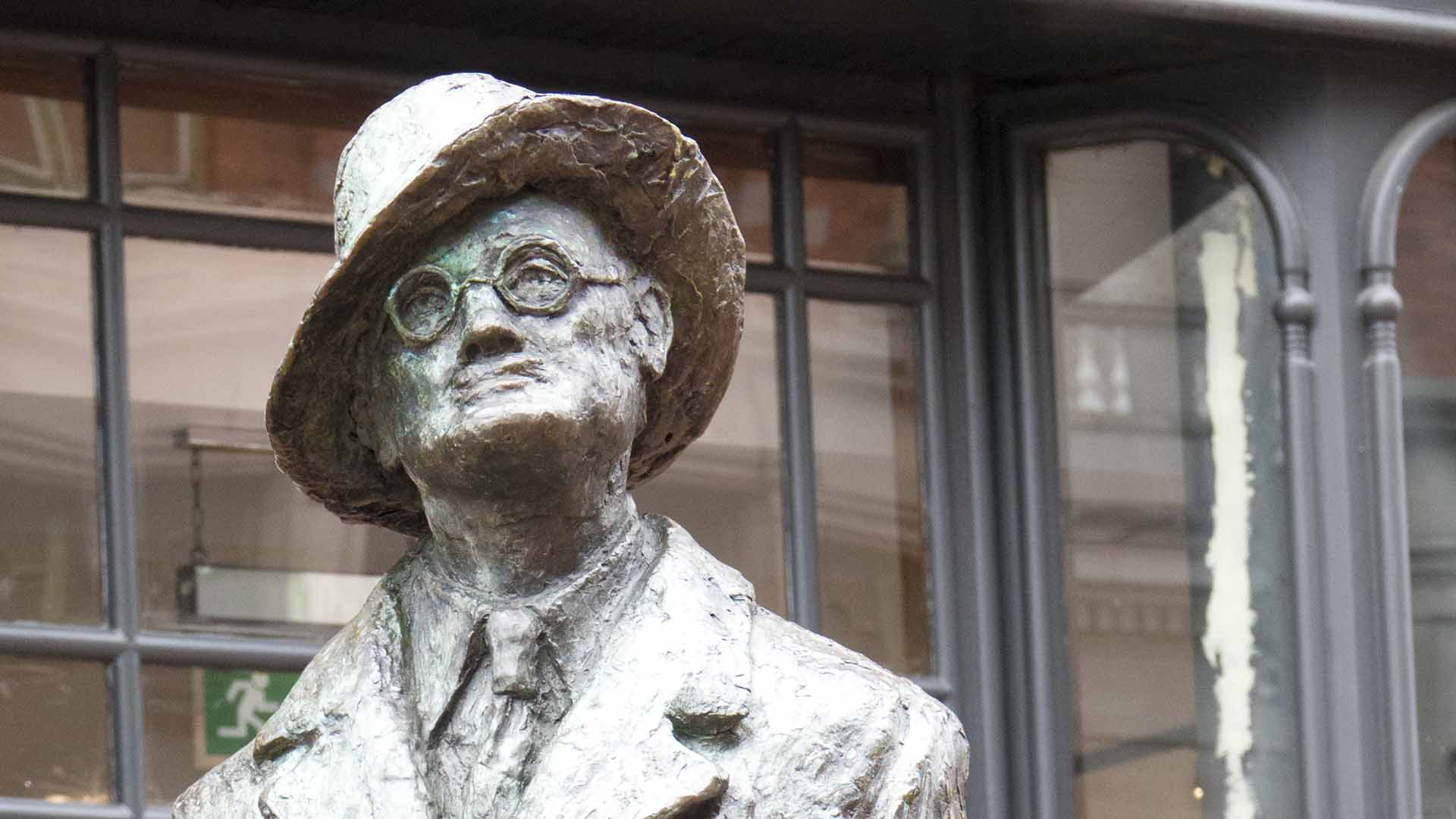 James Joyce Statue Dublin