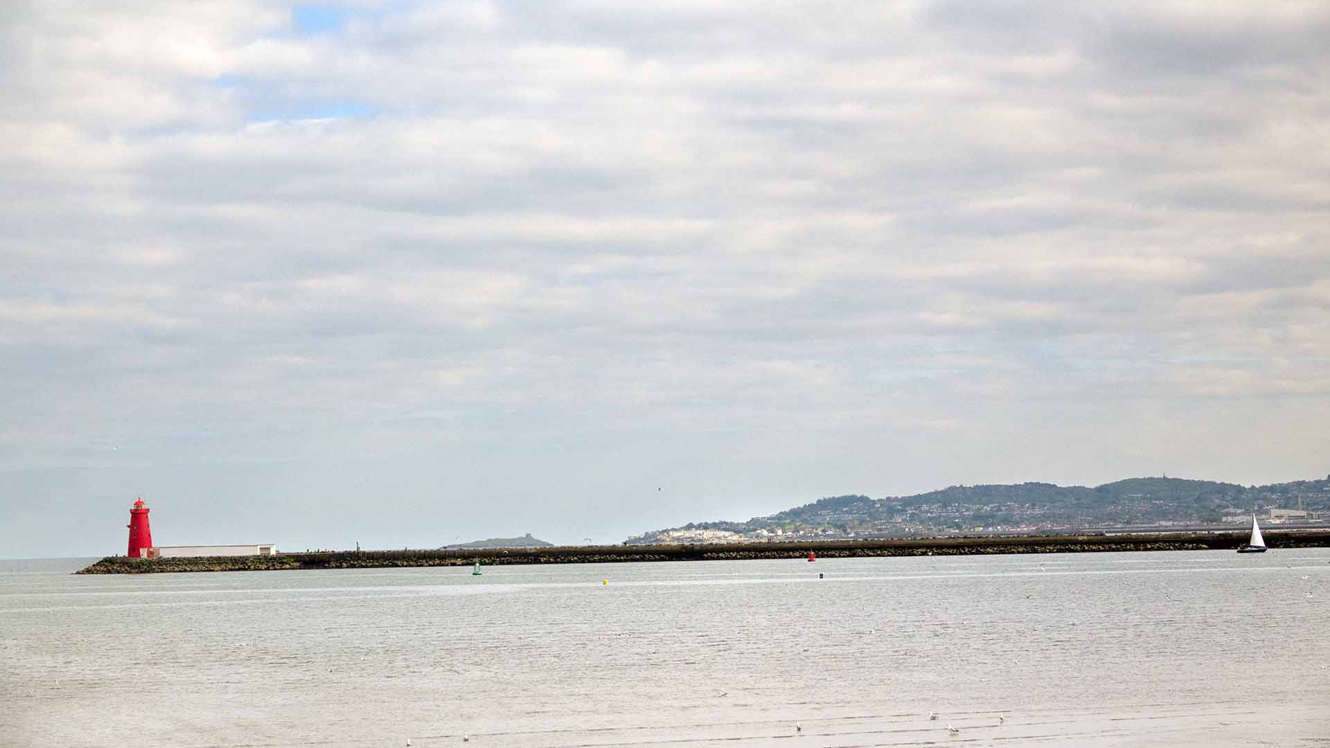 Poolbeg Lighthouse South Wall